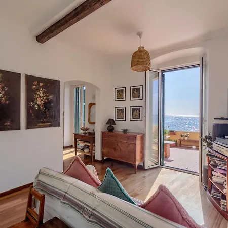 Il Castello - Beautiful Beachfront Lejlighed Bogliasco